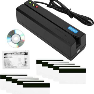 MSR605X USB Magnetic Stripe Card Reader/Writer with 3 Tracks.